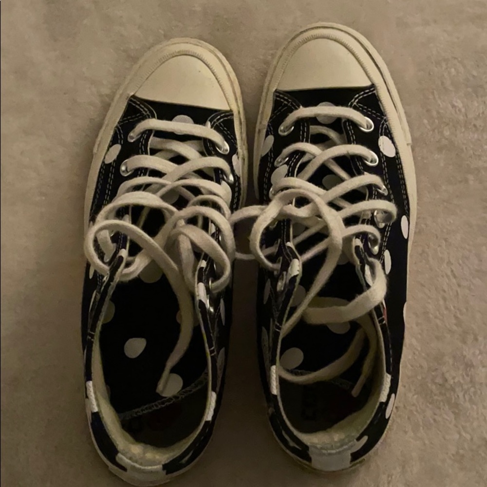 Comme Des Garçons Play Converse size 7.5 women